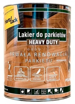 HartzLack Heavy Duty Lakier do drewna podłogi Półmat 5L