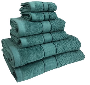 НАБОР ПОЛОТЕНЦЕВ 6 ШТ. ПОЛОТЕНЦА В ПОДАРОК