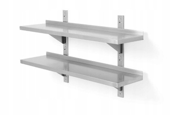 Półka wisząca podwójna przestawna 1200x300x(H)600