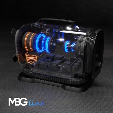 Автомобильный компрессор 12 В 230 В КОМПРЕССОР ПОРТАТИВНЫЙ НАСОС-ВЕНТИЛЯТОР ФОНАРЬ