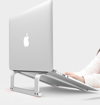 УНИВЕРСАЛЬНАЯ СЕРЕБРЯНАЯ ПОДСТАВКА ДЛЯ НОУТБУКА