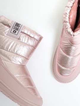 ЖЕНСКАЯ ЗИМНЯЯ ОБУВЬ BIG STAR, СНЕЖНЫЕ БОТИНКИ С УТЕПЛЕНИЕМ