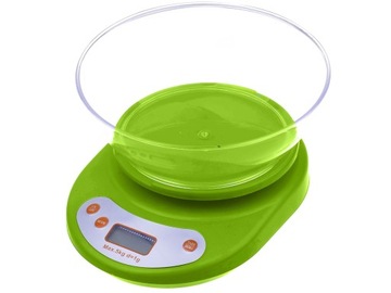 ELEKTRONICZNA WAGA KUCHENNA Z MISĄ MISKA DO 5KG