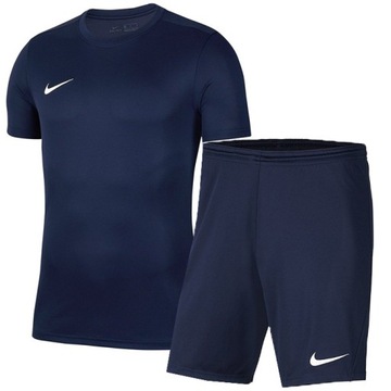 NIKE komplet piłkarski JR KOSZULKA + SPODENKI L