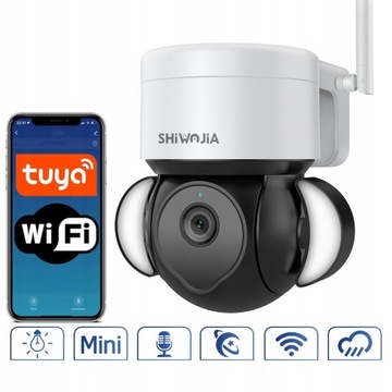 MONITORING KAMERA ZEWNĘTRZNA IP WiFi 5Mpx HD TUYA