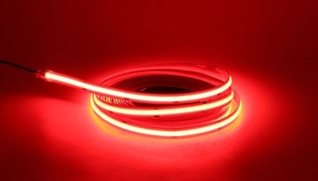 COB LED STRIP ip20 12В 12Вт/м неоновая КРАСНАЯ 1м