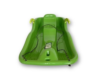 Бобслей, пластиковые санки с тормозом CORSA, зеленые RACE Race