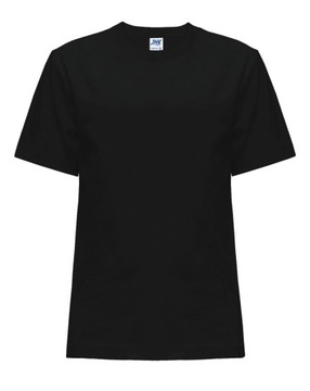 T-SHIRT DZIECIĘCY KOSZULKA JHK CZARNA 7-8 LAT