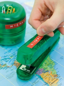 Лента DYMO 3D, 9мм х 3м, синяя, 520106