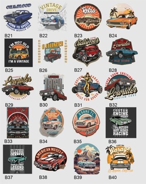 Футболка автомобильного спорта, классический дизайн в стиле ретро