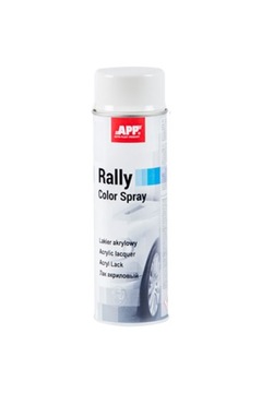 APP lakier akrylowy biały połysk 500ml spray