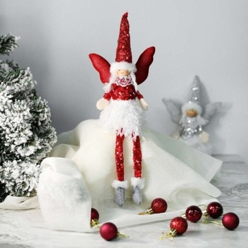 РОЖДЕСТВЕНСКИЙ АНГЕЛ РОЖДЕСТВЕНСКИЙ сидячий 34 см ИЗ ПЛЮША ASN02CZE