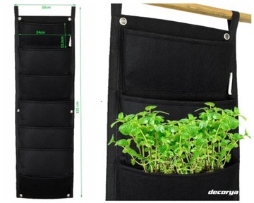 ПОДВЕСНОЙ ОРГАНАЙЗЕР ЦВЕТОЧНЫЙ ГОРШОК ДЛЯ ЦВЕТОВ, ТРАВ, РАСТЕНИЙ