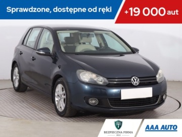 Volkswagen Golf VI Hatchback 5d 1.4 TSI 122KM 2010 VW Golf 1.4 TSI, Salon Polska, Navi, Klima