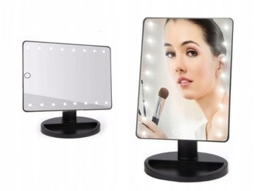 СВЕТОДИОДНОЕ ЗЕРКАЛО ДЛЯ МАКИЯЖА, С ПОДСВЕТКОЙ, СВЕТОДИОДНАЯ ЛАМПА С УВЕЛИЧЕНИЕМ, USB ПОДСВЕТКА