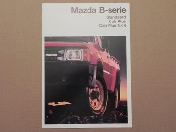 Prospekt - MAZDA B SERIES - 198? r
