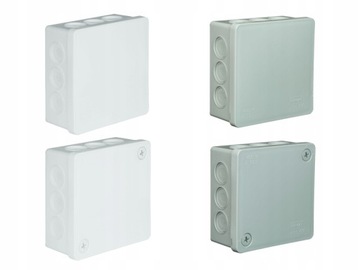 КОРОБКА НАВЕРХНЕГО МОНТАЖА Н/Т 86x86x40 IP55 2WKR. БЕЛЫЙ