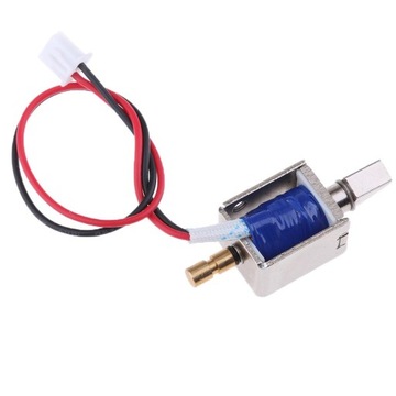 Замок электрический электромагнитный Премиум 12 В 0,43 А для шкафа с