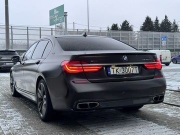BMW Seria 7 G11-G12 M Lang 760i 610KM 2017 BMW M760 i 609 KM, 3.7s do 100 km/h. Salon PL. FV., zdjęcie 5