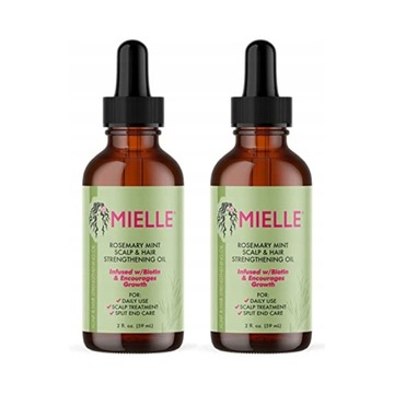 2SZT MIELLE OLEJEK ROZMARYNOWY NA POROST WŁOSÓW Z USA Rosemary Mint Oil