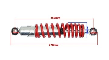 ПЕРЕДНИЙ АМОРТИЗАТОР ATV 110 125