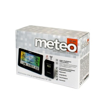 Фирменная домашняя метеостанция с DCF METEO SP84