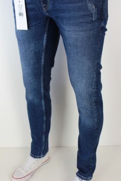 MUSTANG OREGON TAPERED SLIM SPODNIE JEANS _ W31 L30