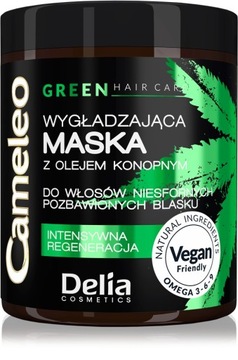 DELIA Maska z olejem konopnym CAMELEO GREEN, 250ml