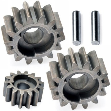 Ведущая звездочка косилки имеет 14 зубьев.