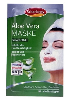 Schaebens maseczka naiwlżająca aloes