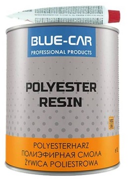 BLUE-CAR ŻYWICA POLIESTROWA 1KG +UTWARDZACZ ZESTAW