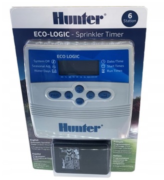 Контроллер орошения Hunter ECO-LOGIC ELC-601i-E ELC, 6 ВНУТРЕННИХ СЕКЦИЙ