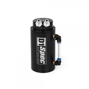 Oil catch tank zbiornik odmy D1 Spec wejścia 15mm czarny