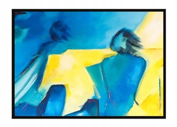 OBRAZ PLAKAT W RAMIE 53x73 cm Ona P1589