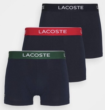 Bokserki LACOSTE 3 pack XXL ORYGINALNE -40% SKLEP
