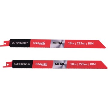 SCHMITH BRZESZCZOT DO PIŁY SZABLASTER 225MM 18TPI DO METALU 2 SZT