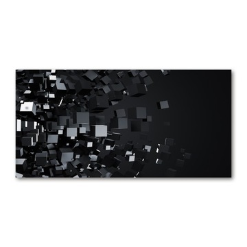 Kuchenny panel Abstrakcja 3D 140x70 cm + KLEJ