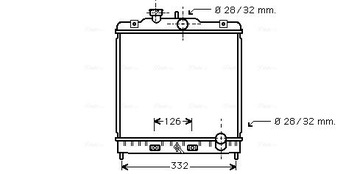 AVA QUALITY COOLER HD2120 CHLADIČ SYSTÉM CHLAZENÍ MOTORU