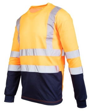 ФУТБОЛКА С ДЛИННЫМ РУКАВОМ, ОРАНЖЕВАЯ XXL