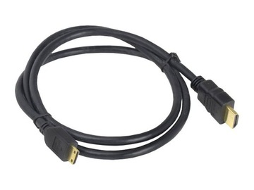 Kabel przewód HDMI - HDMI 1m 3D - 4K FULL HD