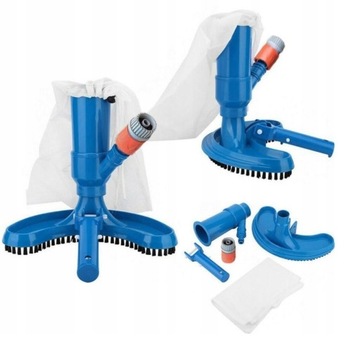 ODKURZACZ ZESTAW DO CZYSZCZENIA BASENÓW BASENU DO DNA BASENU OCZKA WODNEGO