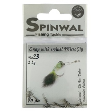 SPINWAL SNAP WITH SWIVEL NR23
