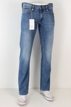 MUSTANG OREGON STRAIGHT SPODNIE JEANS _ W32 L32