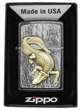 ZAPALNICZKA ZIPPO CROCODILE EMBLEM 7666