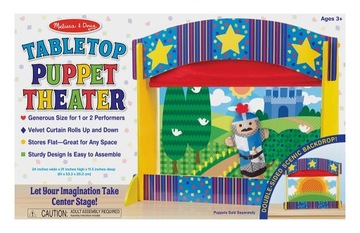 MELISSA & DOUG Stołowy Teatrzyk Kukiełkowy