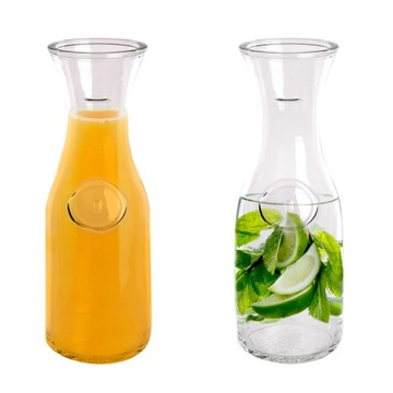 Karafki szklane dzbanek do wody wina soku Altom Design 0,5 l zestaw 2 sztuk