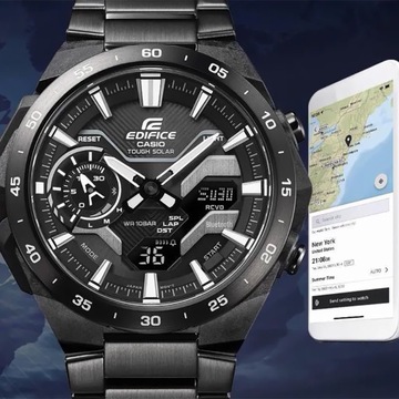 Casio EDIFICE ECB-2200DC-1AEF BLUETOOTH 100m CZARNY