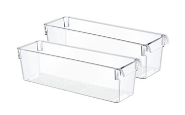Pojemnik do lodówki organizer 2 szt. 3,8l szuflada do szafki 22264