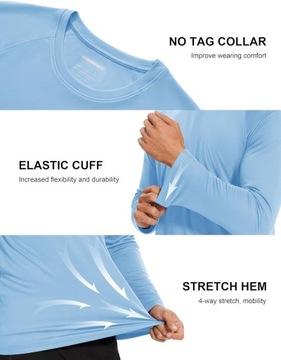 МУЖСКАЯ РУБАШКА С ДЛИННЫМ РУКАВОМ UPF 50 ЗАЩИТА ОТ УФ-СОЛНЦА