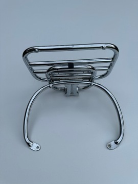Vespa GTS bagażnik chrom ORYGINAŁ stelaż pod kufer